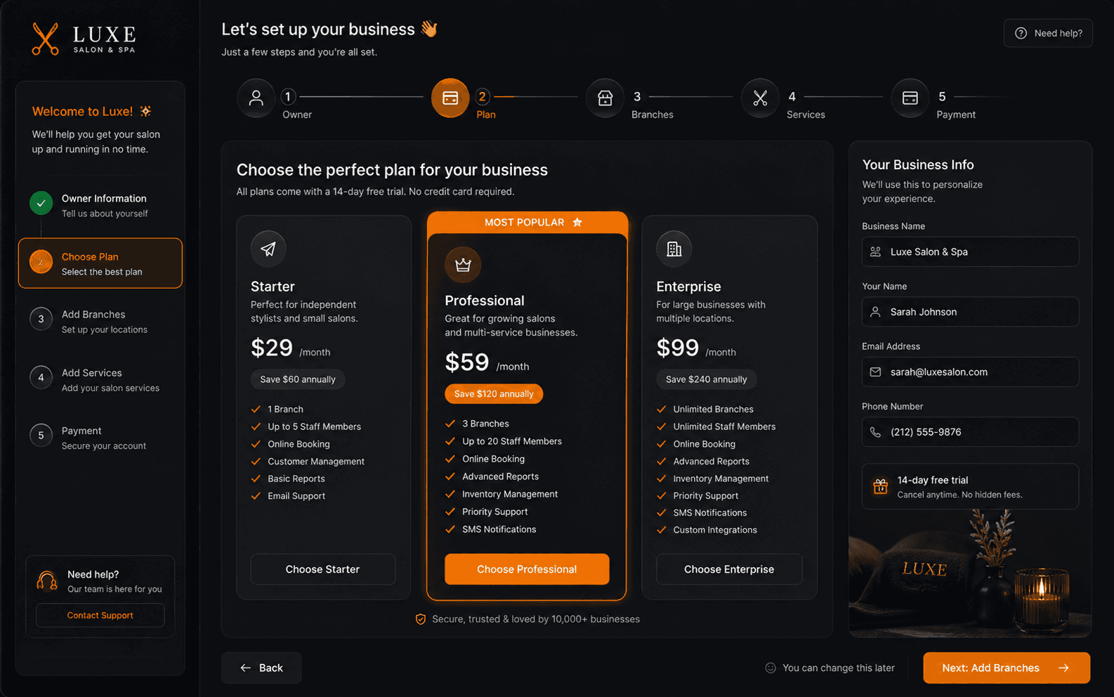 LEO Innovate Onboarding Portal screenshot